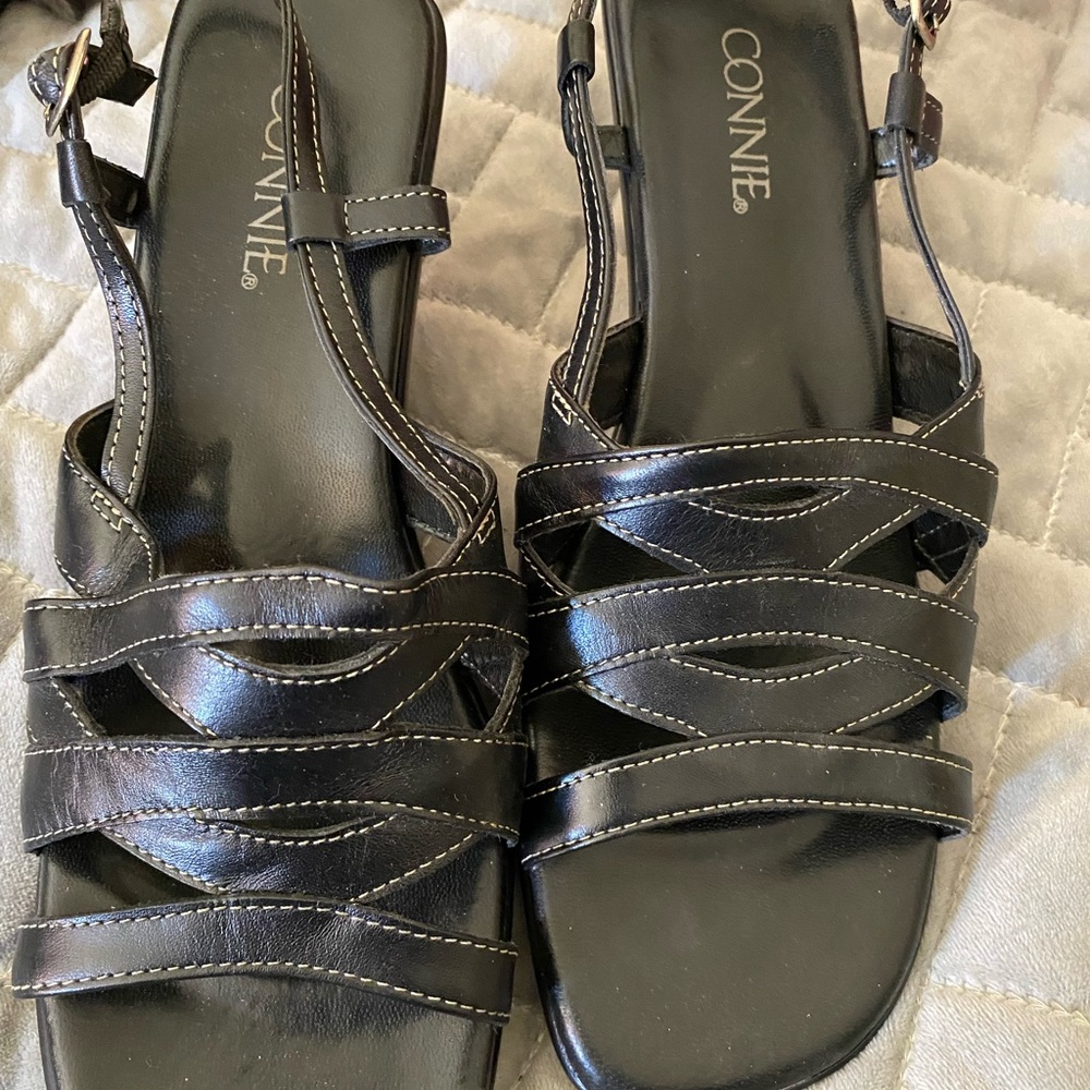 Connie Skippy sling back sandal 9